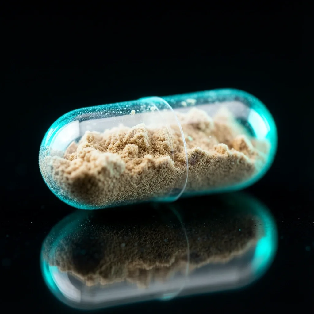 Vegetable capsule detail